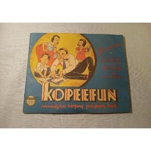 New Kopeefun Magic Copy Paper Kit with Original Complete Vintage